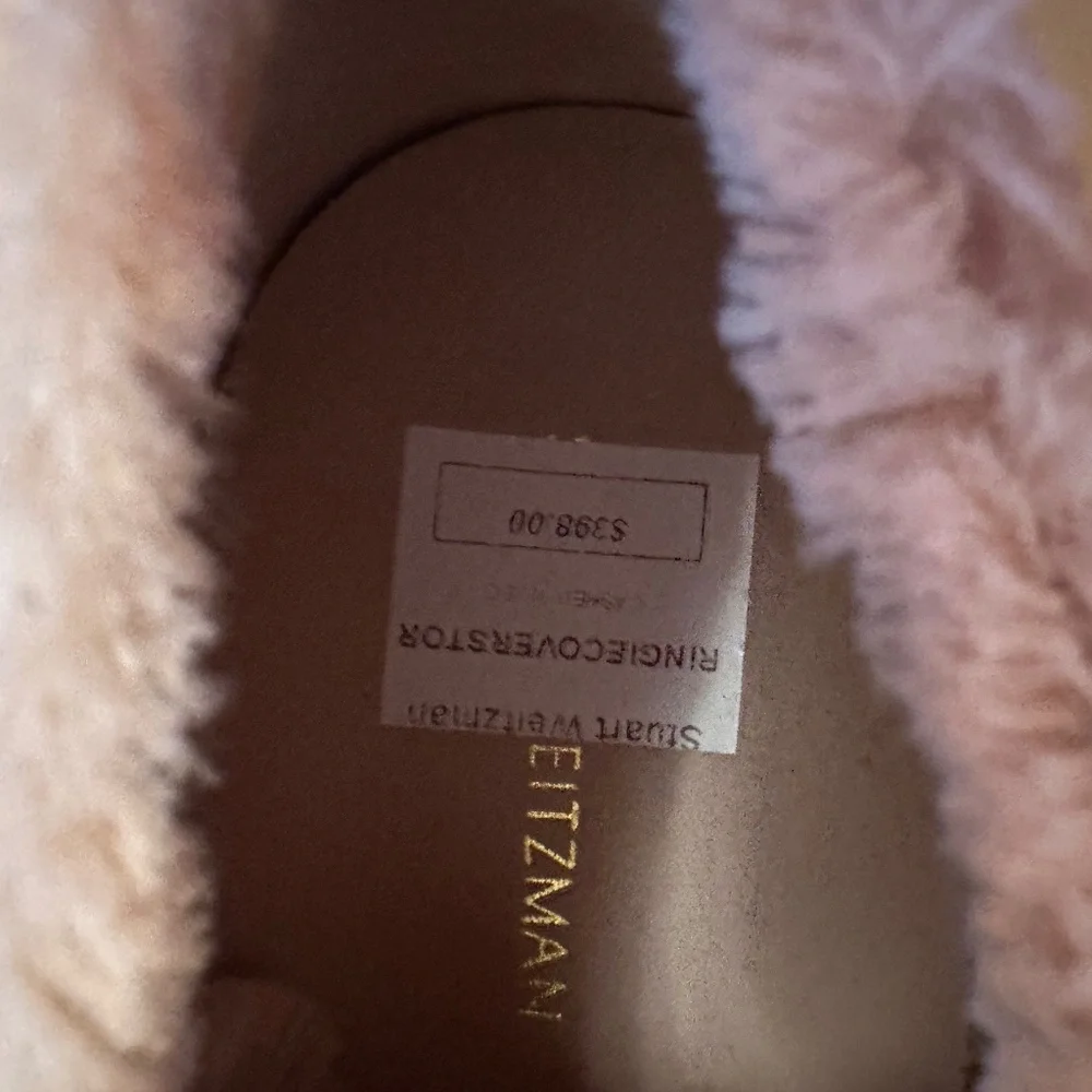 Like New Stuart Weitzman Blush beige Sneakers,7.5, CB2381 - Picture 7 of 7